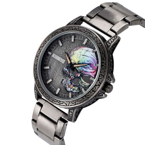 WATC09 KSENRUI Men Bronze Skeleton Watch Shop Xtreme