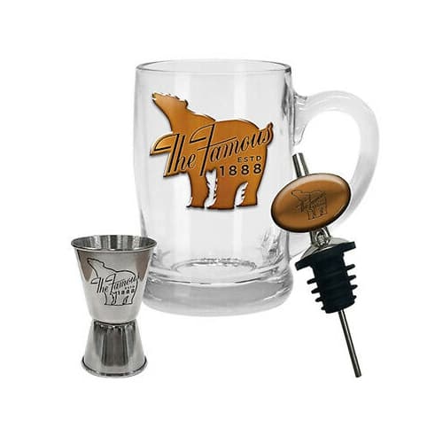 Bundaberg Rum Stein with Pourer and Jigger Shop Xtreme
